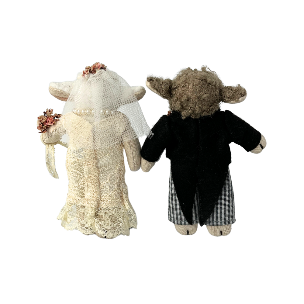 Felhőcske - menyasszony és vőlegény - limited edition