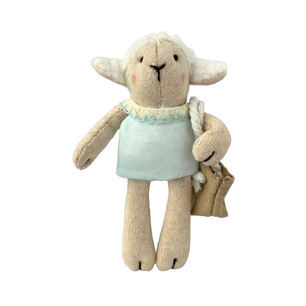 Felhőcske - a strandoló lány