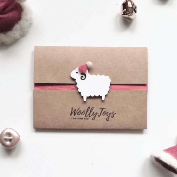 WoollYToys karácsonyi ajándékkártya